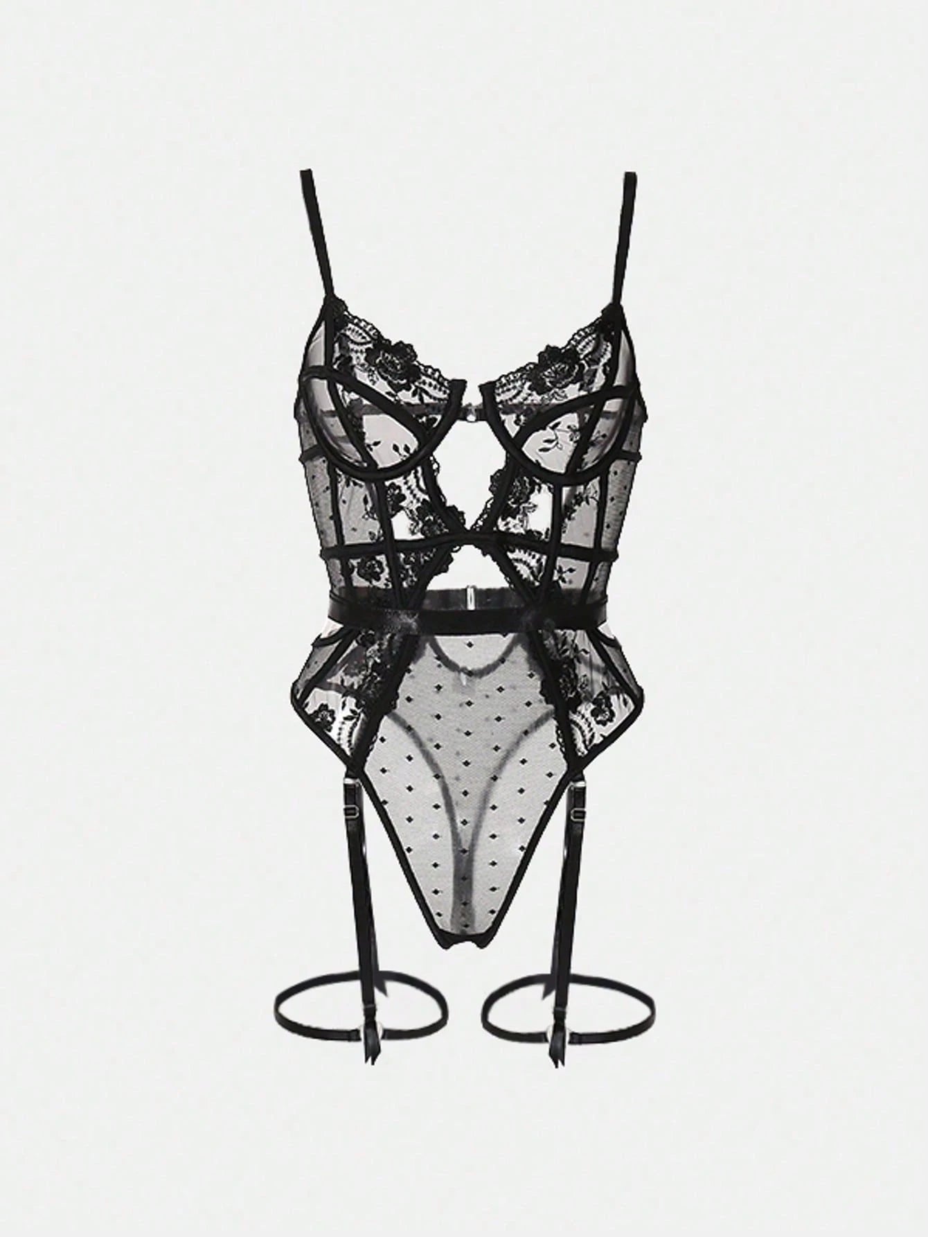 Embroidered Bridal Lingerie