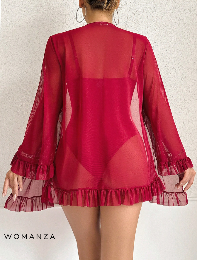 Patchwork Lingerie Set