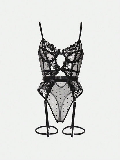 Embroidered Bridal Lingerie